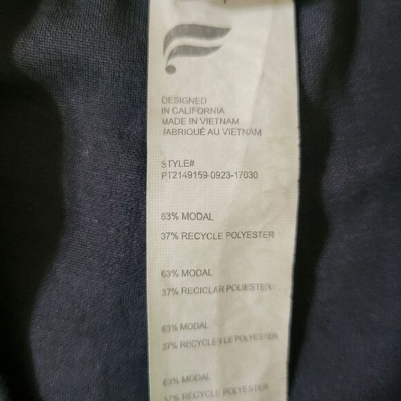 Fabletics Gray Sleek Knit Wide Leg Pant - Picture 12 of 15